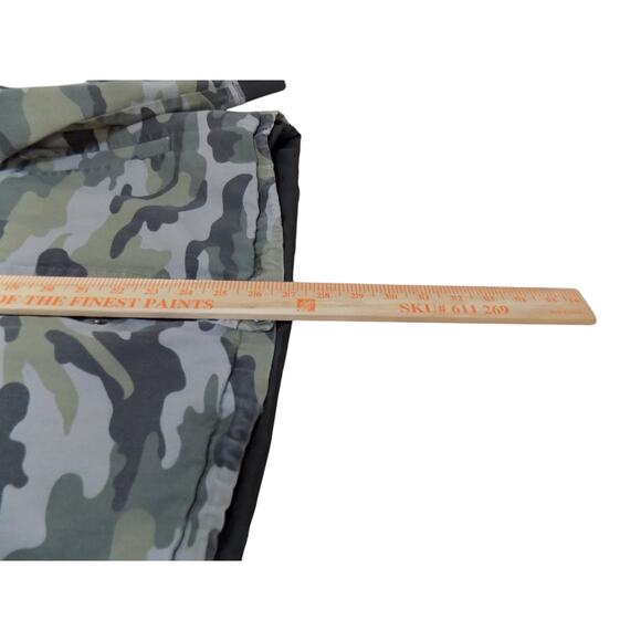 Forever 21 Jacket S Men Green Camo Streetwear Army Casual School Lined Snap - Picture 7 of 9